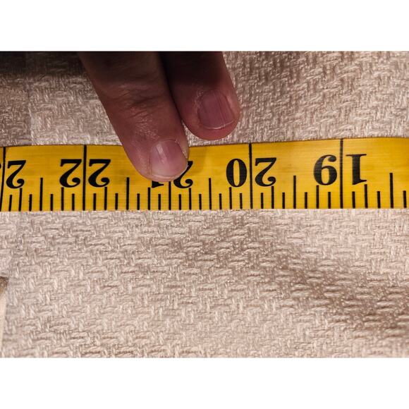 Anthropologie Tulle cream wool blend convertible collar button Jacket Sz XL - Picture 12 of 12